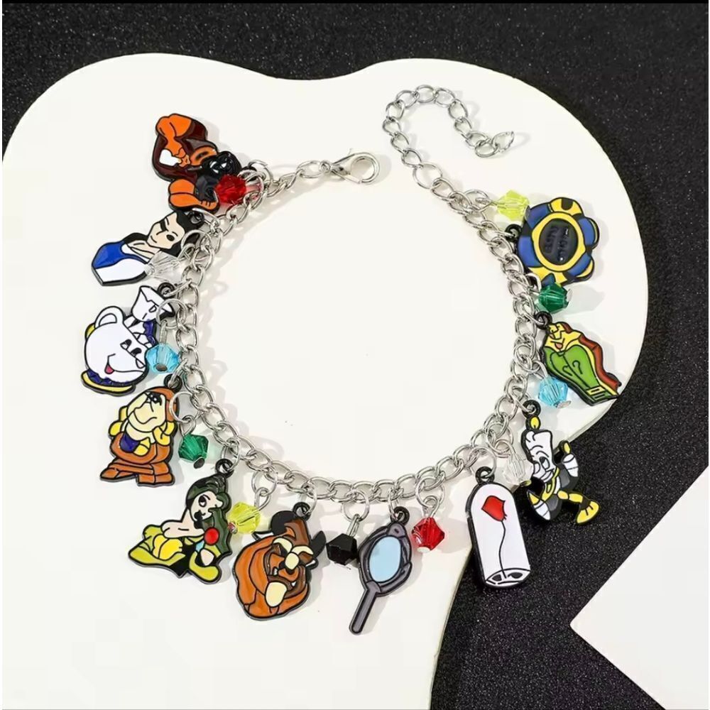 Beauty & the Beast Charm Bracelet